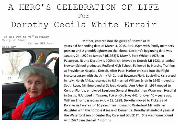 A Hero's Celebration Of Life